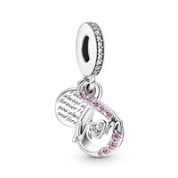 Charm Pandora Donna Pandora Moments in Argento Zirconia 791468C01 - 791468C01